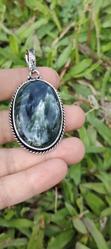 Seraphinite pendent