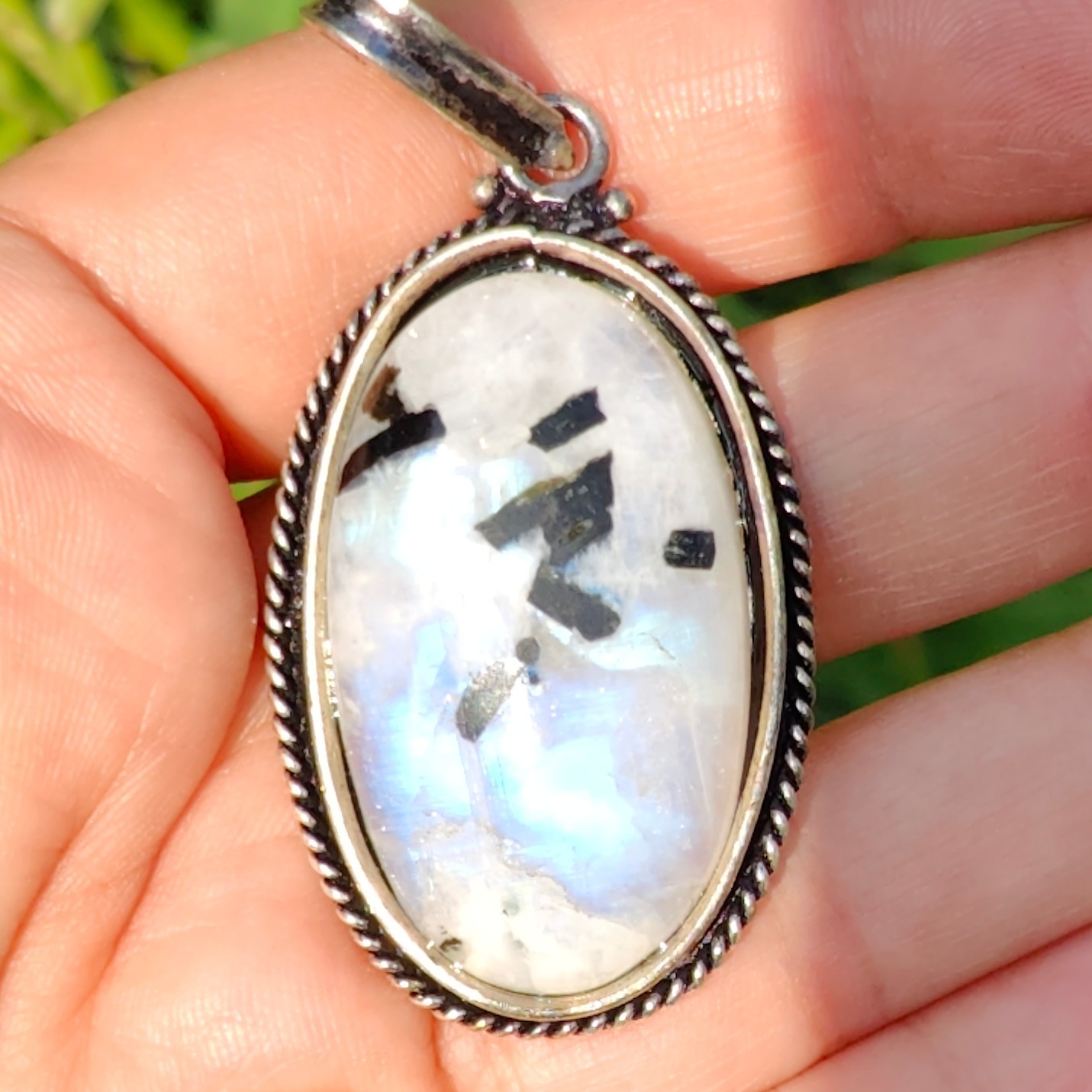 Moonstone pendent