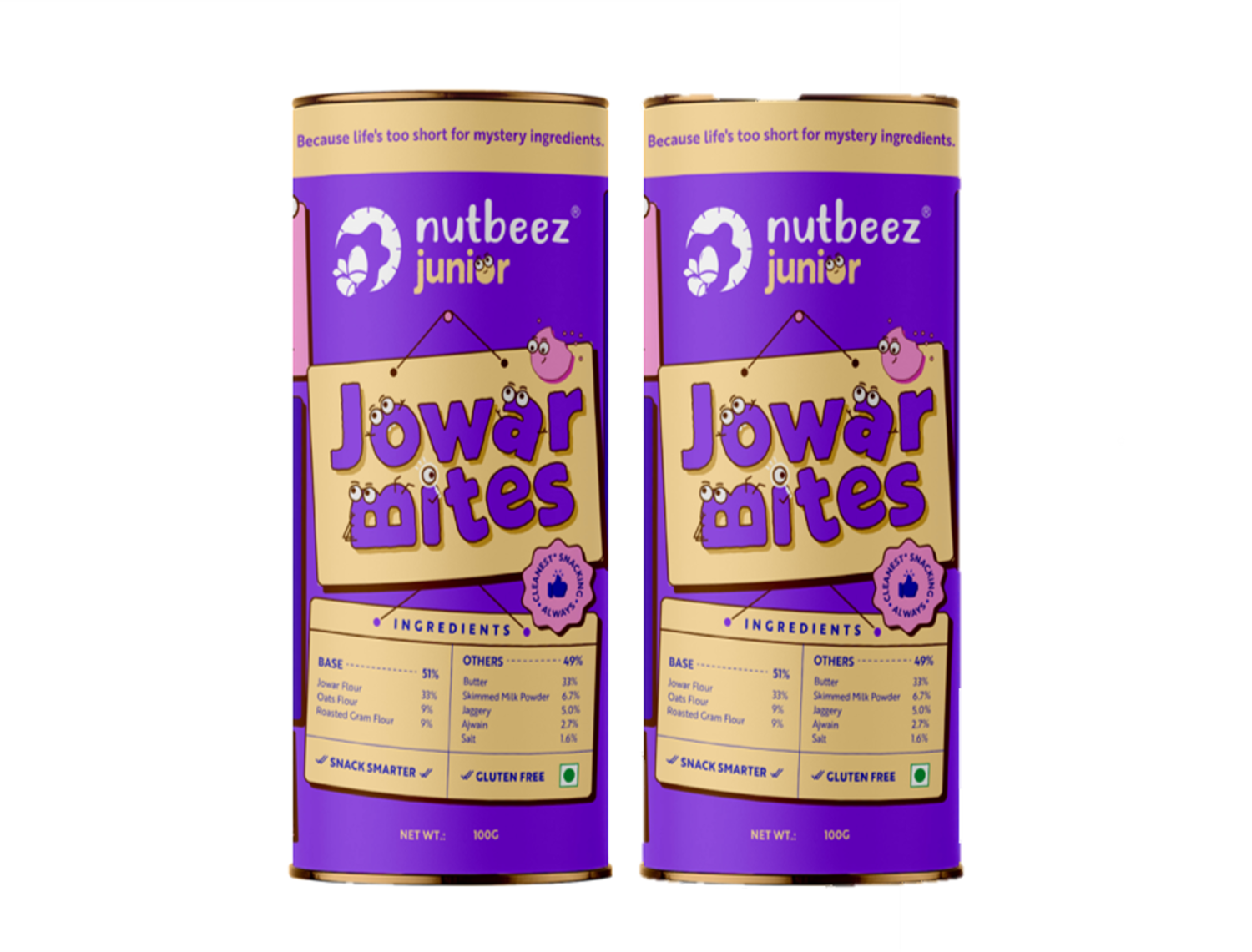 nutbeez Jowar Bites (pack of 2)