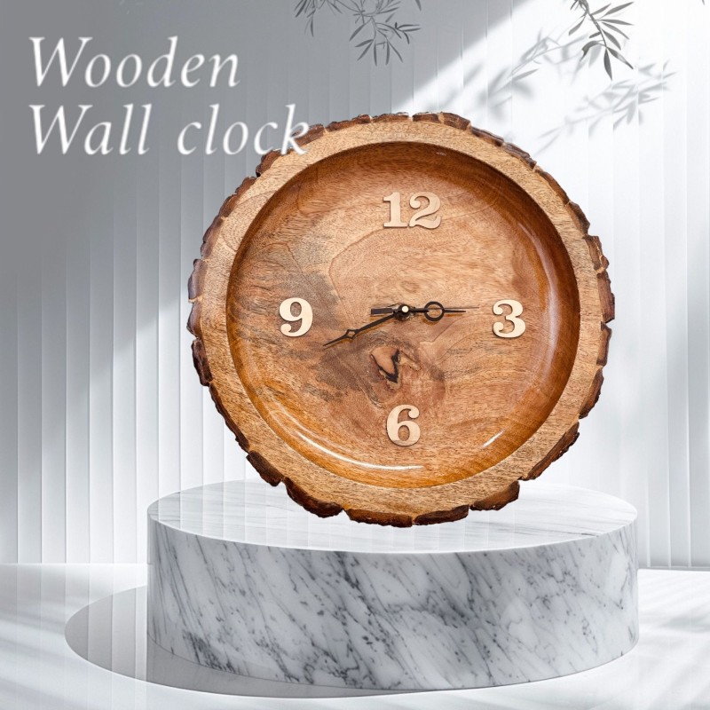 Wooden Wall Clock