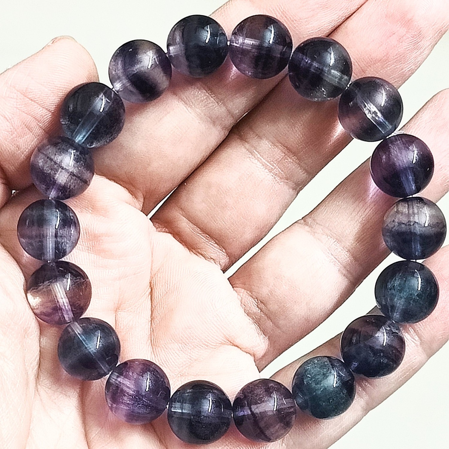 Multi fluorite bracelet