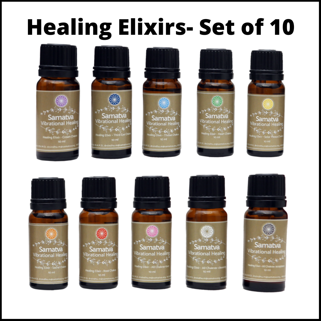 Healing Elixir set of 10