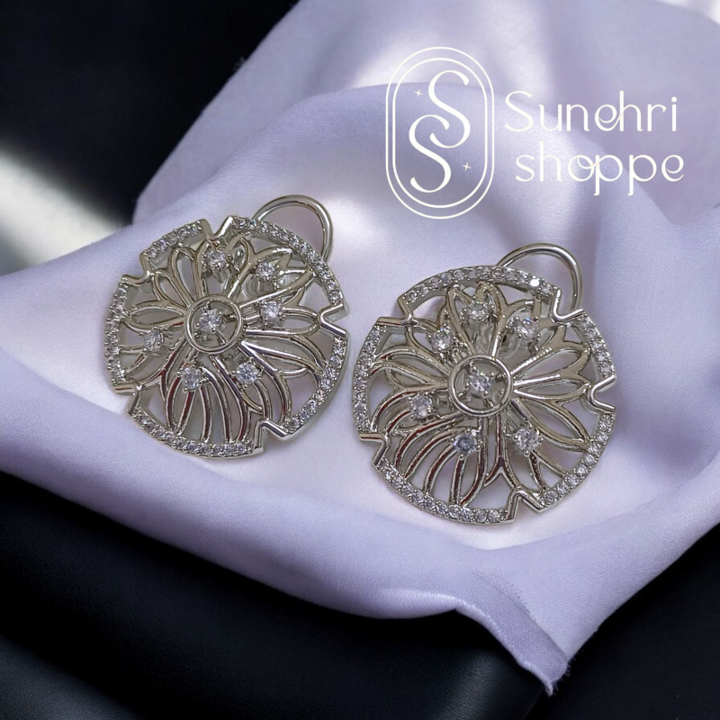 White Gold Studs