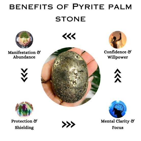 Pyrite palmstone