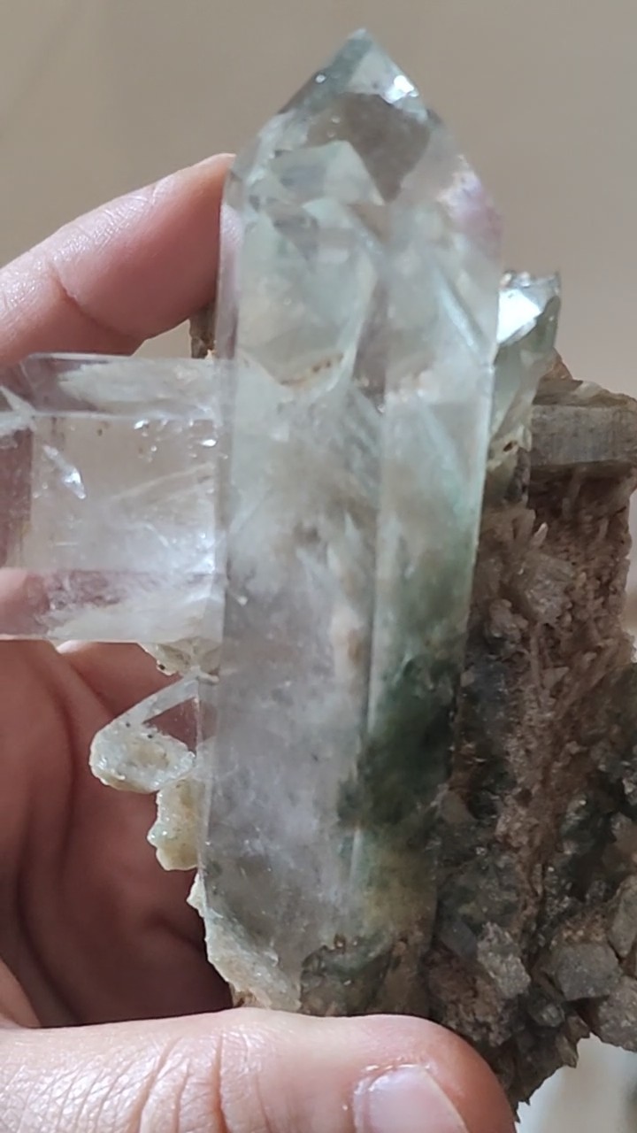 Himalayan phantom quartz point