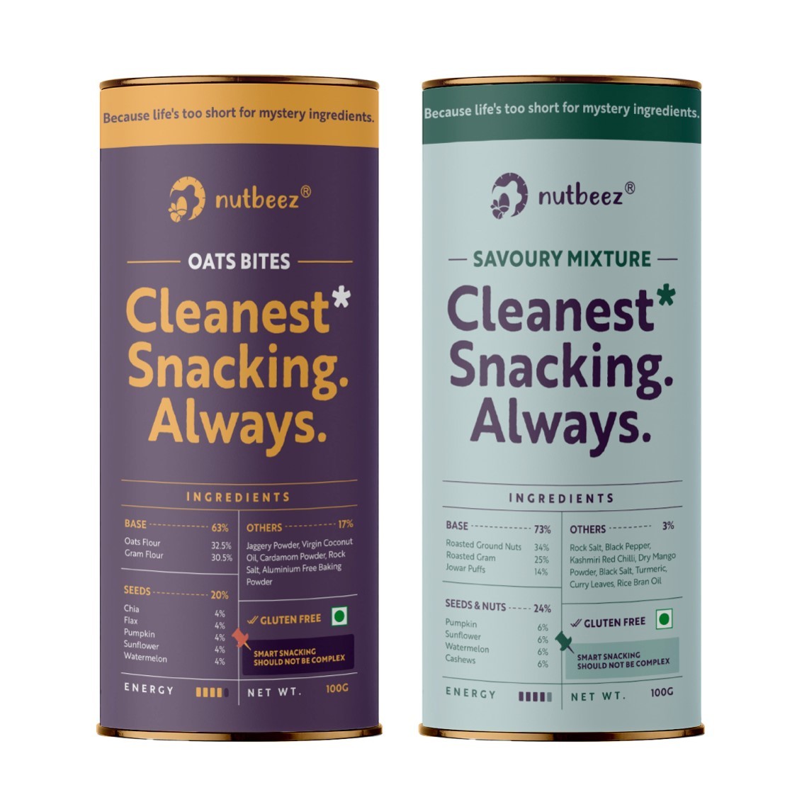 combo pack Savoury Mixture+Oat Bites